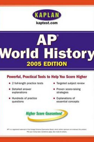 Cover of Kaplan AP World History