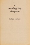 Book cover for Wedding Day Deception