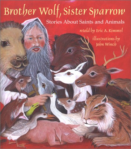 Book cover for Brother Wolf, Sister Sparrow