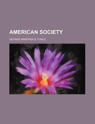 Book cover for American Society