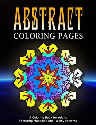 Book cover for ABSTRACT COLORING PAGES - Vol.9