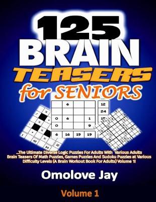 Cover of 125 Brain Teasers for Seniors