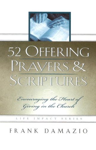 Book cover for 52 Offering Prayers and Scriptures