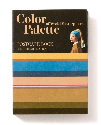 Book cover for Color Palette Postcard Book of World Masterpieces