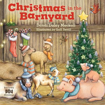 Book cover for Christmas in the Barnyard