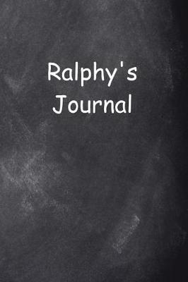 Book cover for Ralphy Personalized Name Journal Custom Name Gift Idea Ralphy