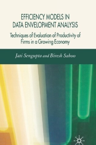 Cover of Efficiency Models in Data Envelopment Analysis