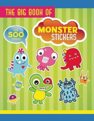 Book cover for The Big Book of Monster Stickers