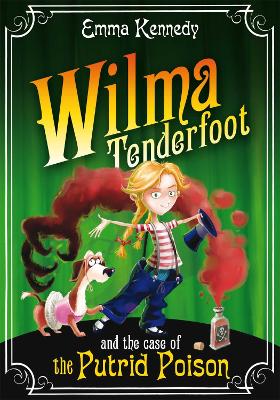 Book cover for Wilma Tenderfoot and the Case of the Putrid Poison