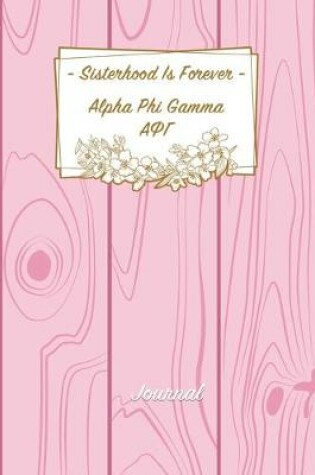 Cover of Sisterhood Journal Alpha Phi Gamma