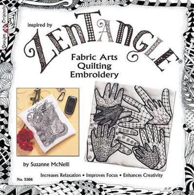 Book cover for Zentangle Fabric Arts