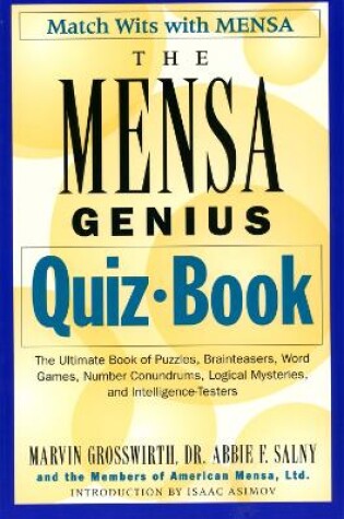 Cover of The Mensa Genius Quiz Book