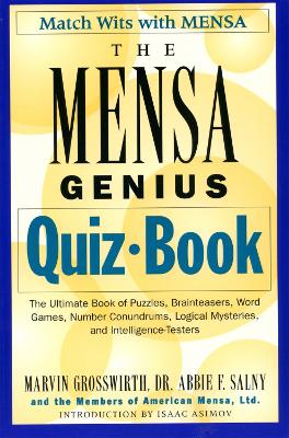 Book cover for The Mensa Genius Quiz Book