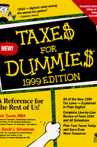 Cover of Taxes for Dummies, 1999 Edition