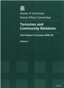 Book cover for Terrorism and community relations