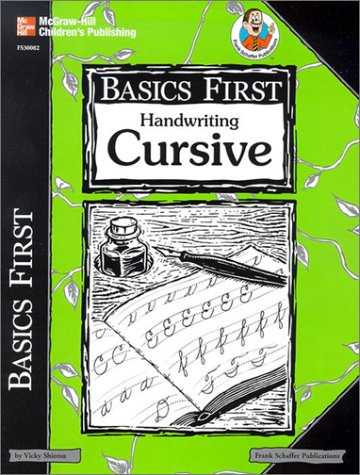 Book cover for Basics First Handwriting Cursive