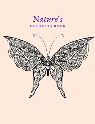 Book cover for Nature's Coloring Book