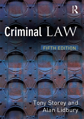 Book cover for Criminal Law