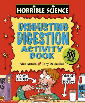 Cover of Horrible Science: Disgusting Digestion: Activity Book