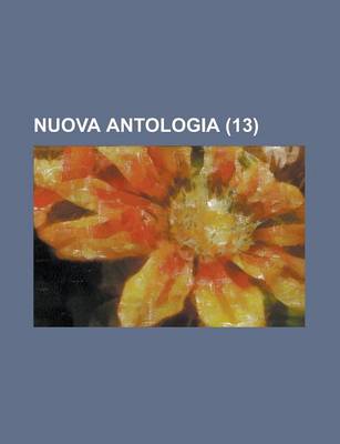 Book cover for Nuova Antologia (13)