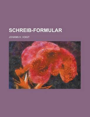 Book cover for Schreib-Formular