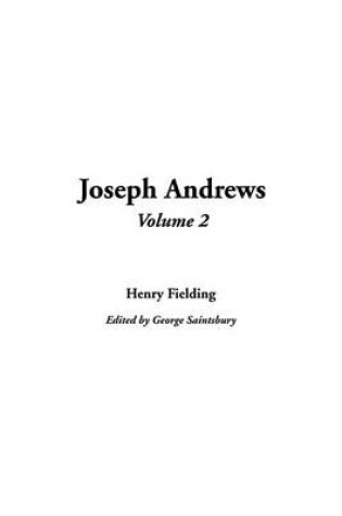 Cover of Joseph Andrews, V2
