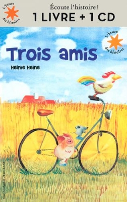 Book cover for Trois amis + CD