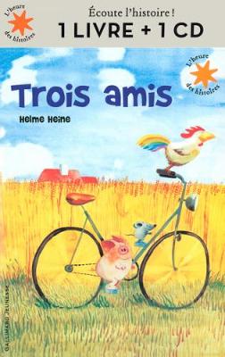 Book cover for Trois amis + CD