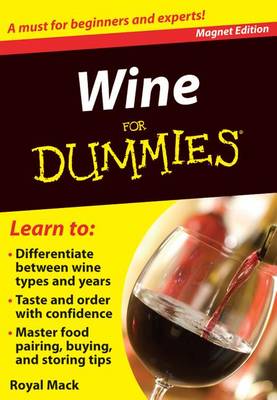 Book cover for Wine for Dummies