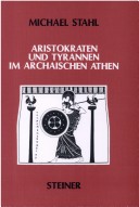 Book cover for Aristokraten Und Tyrannen Im Archaischen Athen