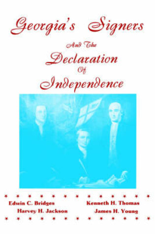 Cover of Georgia's Signers and the Declaration of Independence