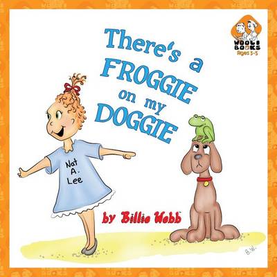 Book cover for There's a Froggie on my Doggie