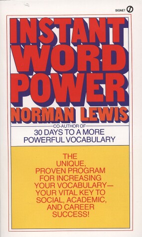 Book cover for Instant Word Power
