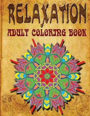 Book cover for Relaxation Adult Coloring Book - Vol.6