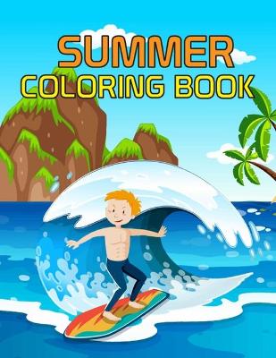 Book cover for Summer Coloring Book