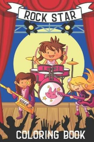 Cover of Rock Star Coloring Book