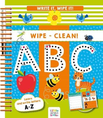 Book cover for Write It, Wipe It! Wipe-Clean ABC