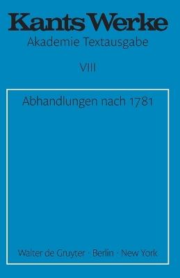 Book cover for Abhandlungen nach 1781