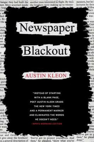 Cover of Newspaper Blackout