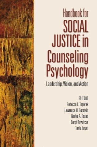 Cover of Handbook for Social Justice in Counseling Psychology