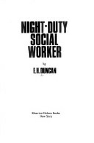 Cover of Night Duty Social Wo