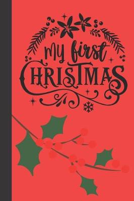 Book cover for my first christmas