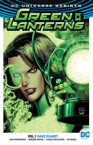 Book cover for Green Lanterns Vol. 1: Rage Planet (Rebirth)