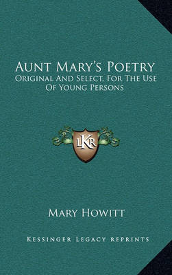 Book cover for Aunt Mary's Poetry