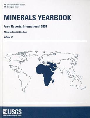 Book cover for Minerals Yearbook, 2008, V. 3, Area Reports, International, Africa and the Middle East