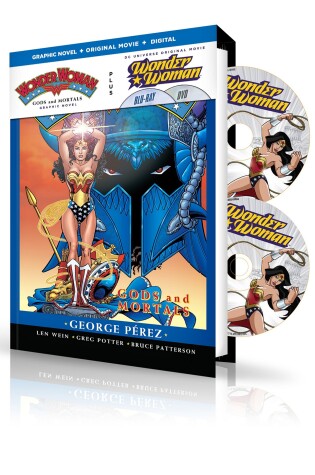 Cover of Wonder Woman: Gods & Mortals Book & DVD Set (Canadian Edition)