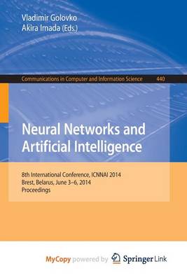 Book cover for Neural Networks and Artificial Intelligence