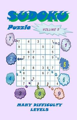 Book cover for Sudoku Puzzle, Volume 5