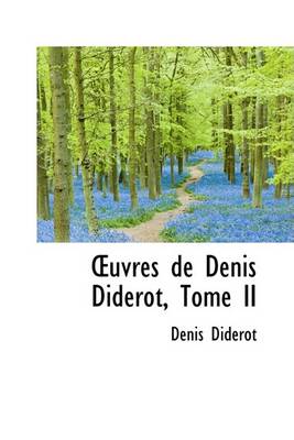 Book cover for Uvres de Denis Diderot, Tome II