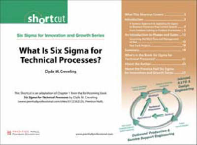 Book cover for What Is Six SIGMA for Technical Processes? (Digital Short Cut)